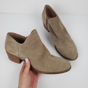 Lucky Brand Brett Suede Ankle Bootie